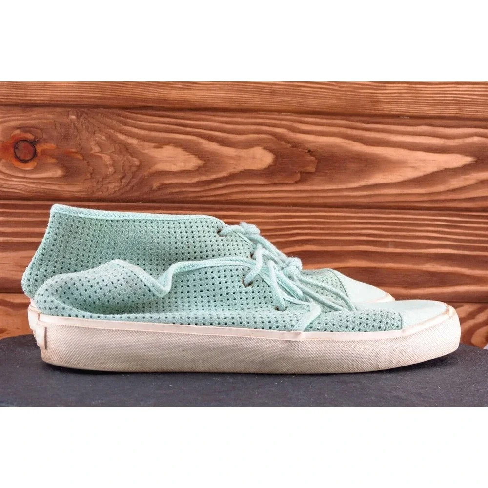 VANS Women Size 9.5 M‎ Blue Skateboarding Leather 721277
